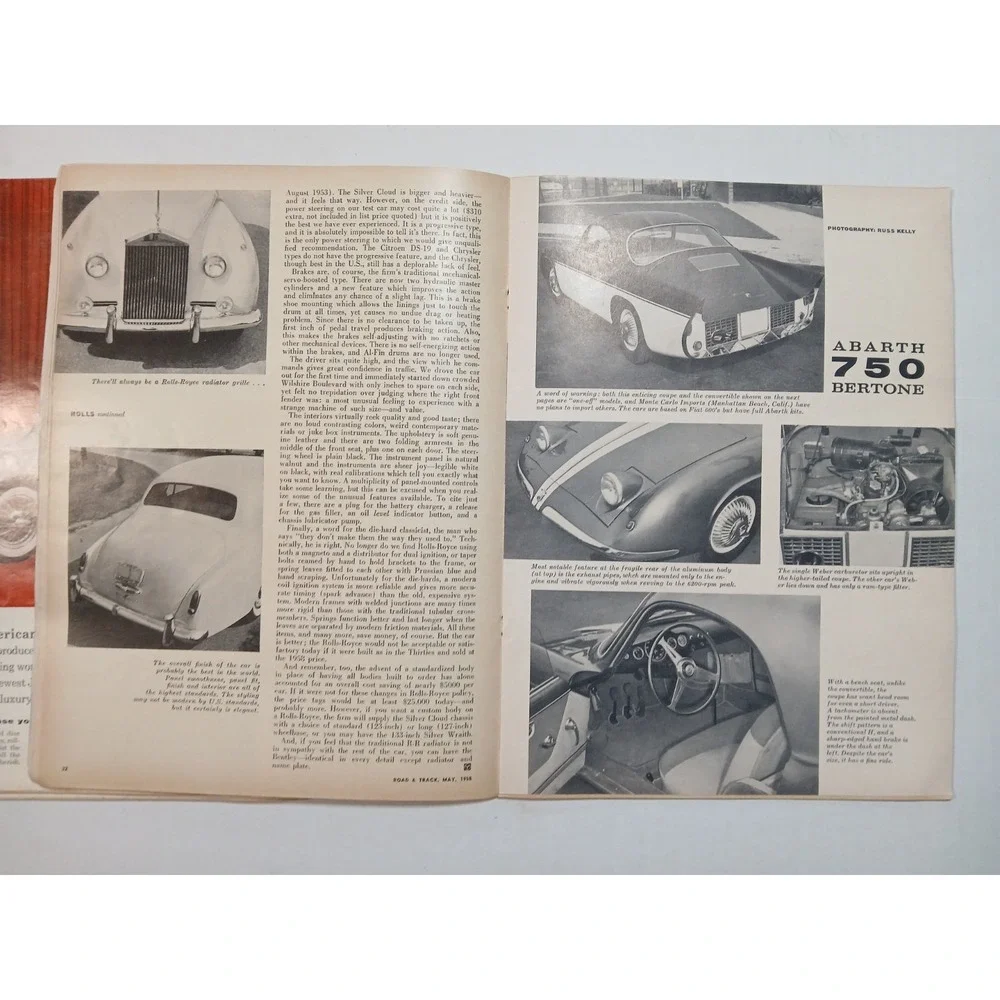 3 Road & Track Magazines 1958 Lotus‎ Elite Road & Bentley  Lot